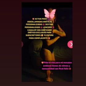 MASAJISTA ERÓTICA INDEPENDIENTE, COMPAÑÍA, VIDEOLLAMADAS, CANALVIP Y MÁS 