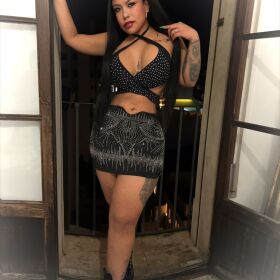 CON GANAS DE TRAVESURAS ,COLOMBIANA MORENAZA EN ALICANTE 